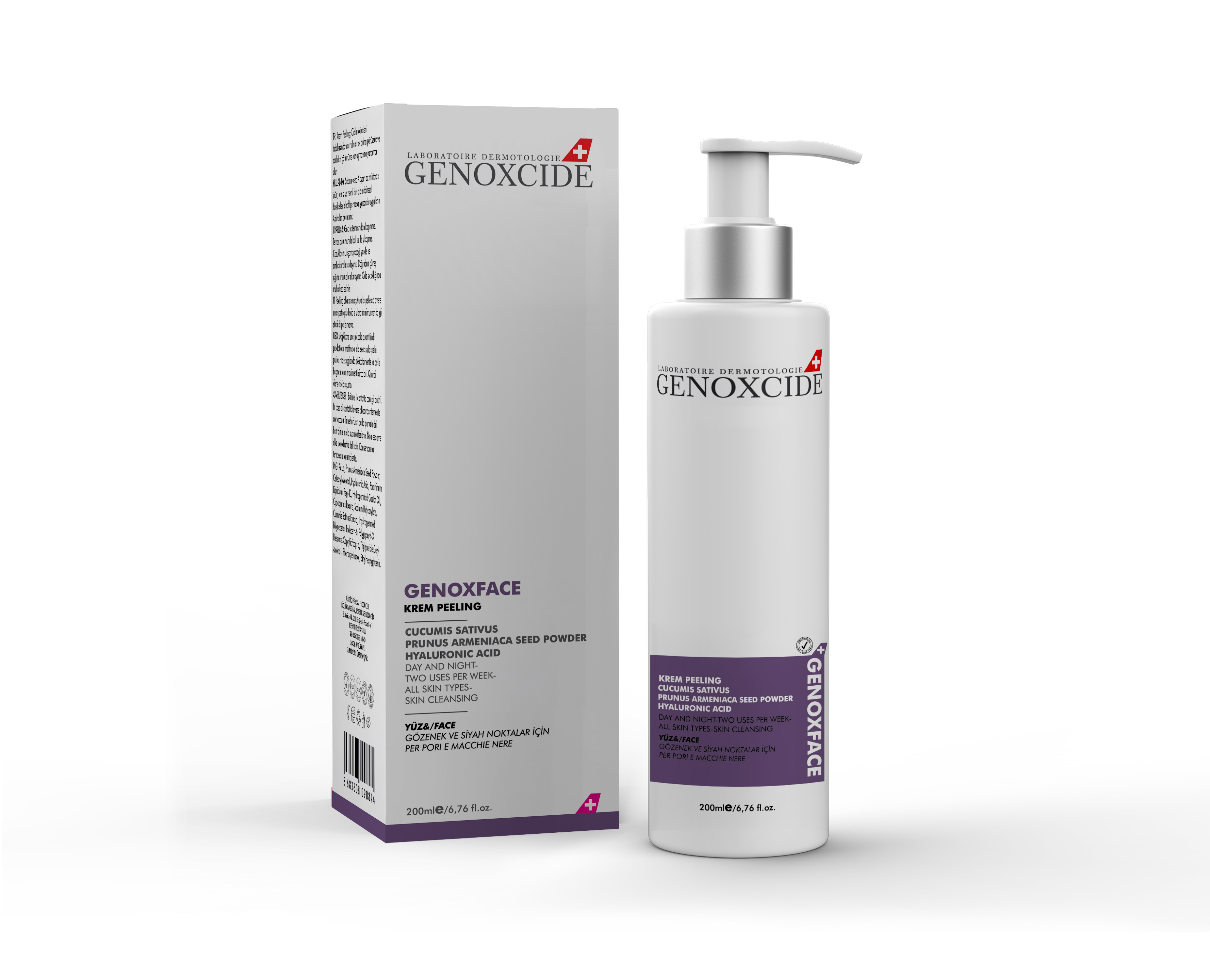Krem Peeling 200 ml, www.genoxcide.com